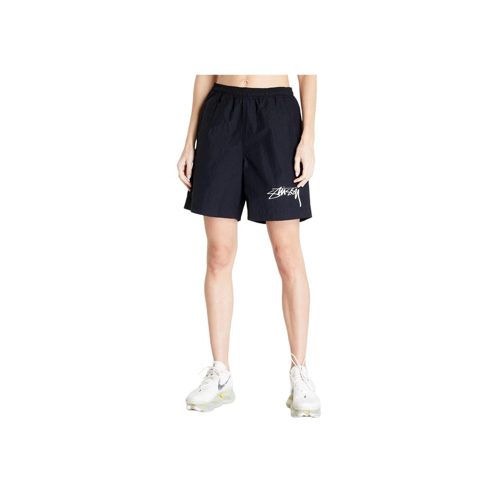 Черные нейлоновые шорты унисекс Stussy x Nike FJ9167-010