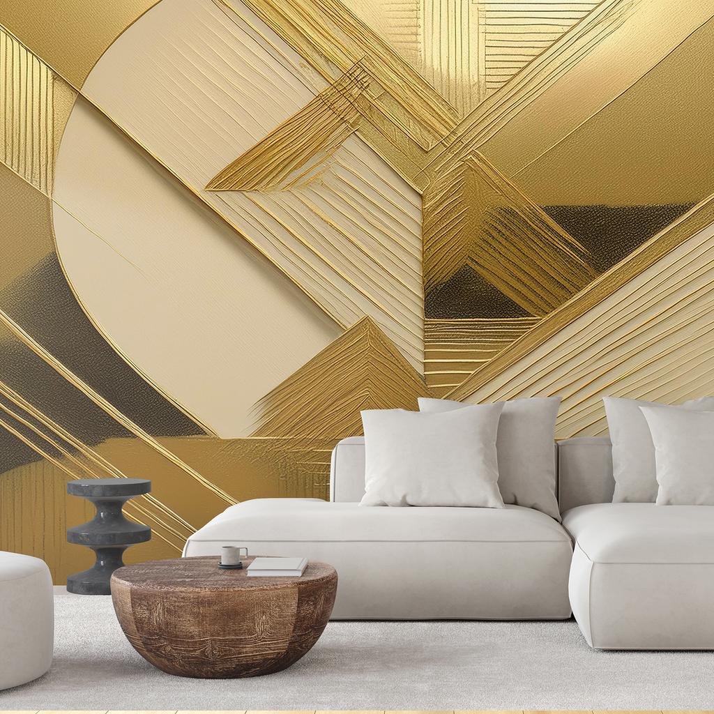 Wallpaper Gold glamour abstraction