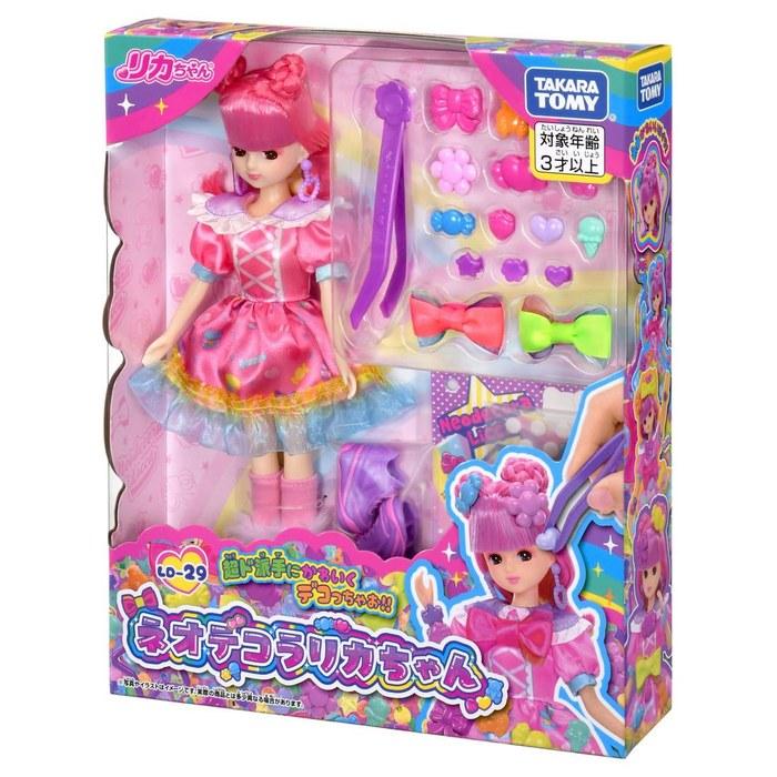 Takara Tomy Ricchan Doll LD-29 Neo Decora Ricchan Dress-Up Play Toy 3+ Years