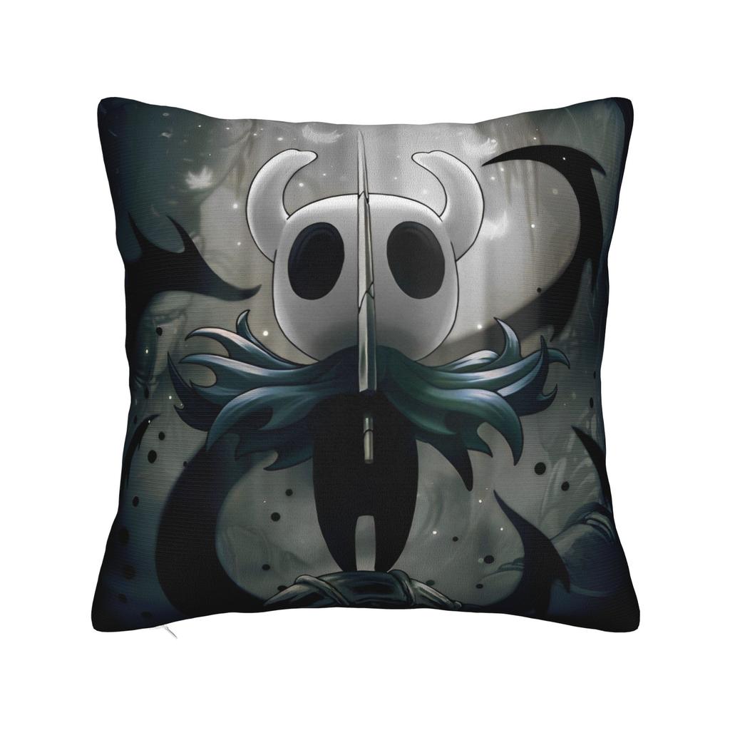 Hollow Knight Инди Игры Квадратная Наволочка Подушка-подушка для Action Adventure Новинка Декор на Молнии Наволочка для Автомобиля 18x18
