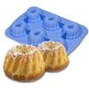 Silicone Muffin Mold 6 Flutes