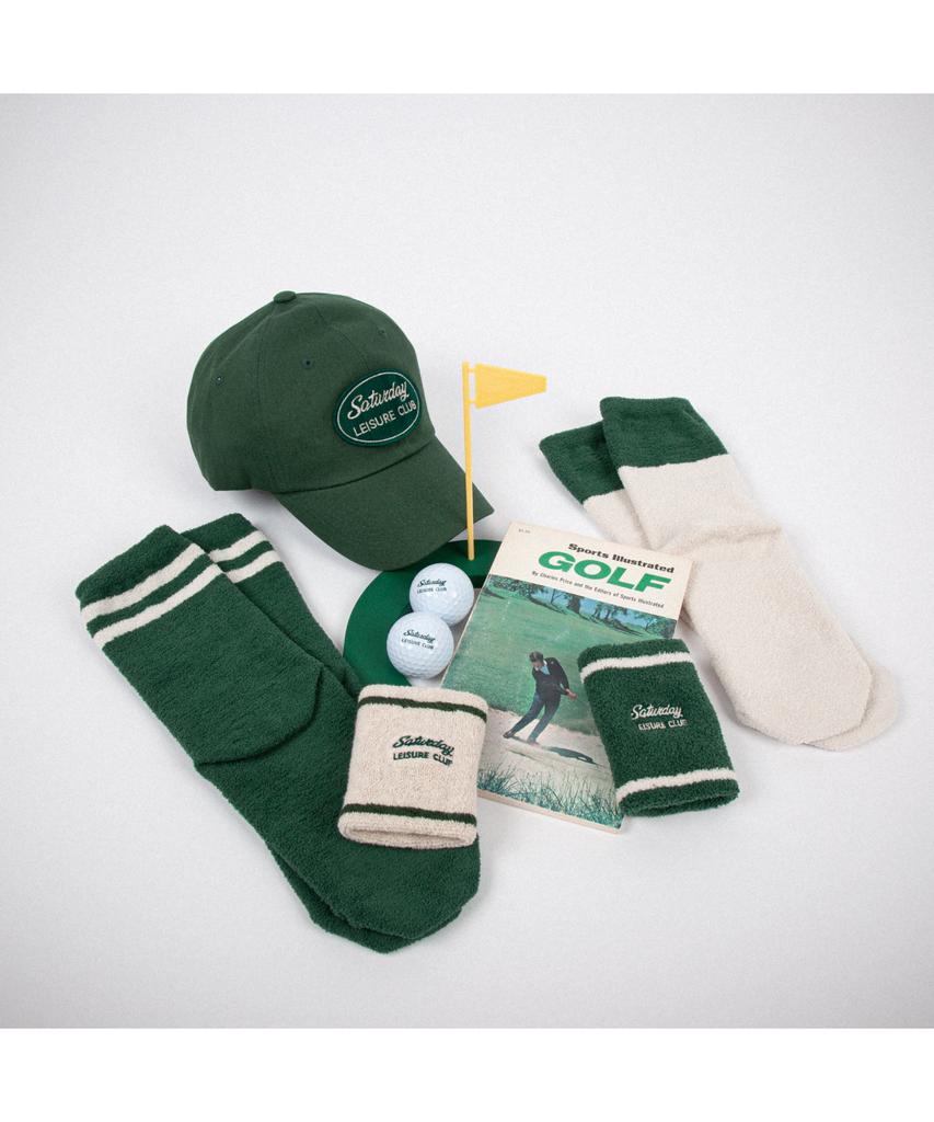 Кепка с козырьком Seleodeilejeokeulleob Signature - Зеленый British Racing Green и нашивка с зеленой полосой