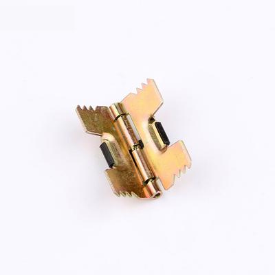 10 шт. Складные пружинные петли для коробок для очков и деревянных ящиков, Железный материал, Подходят для различных проектов коробок