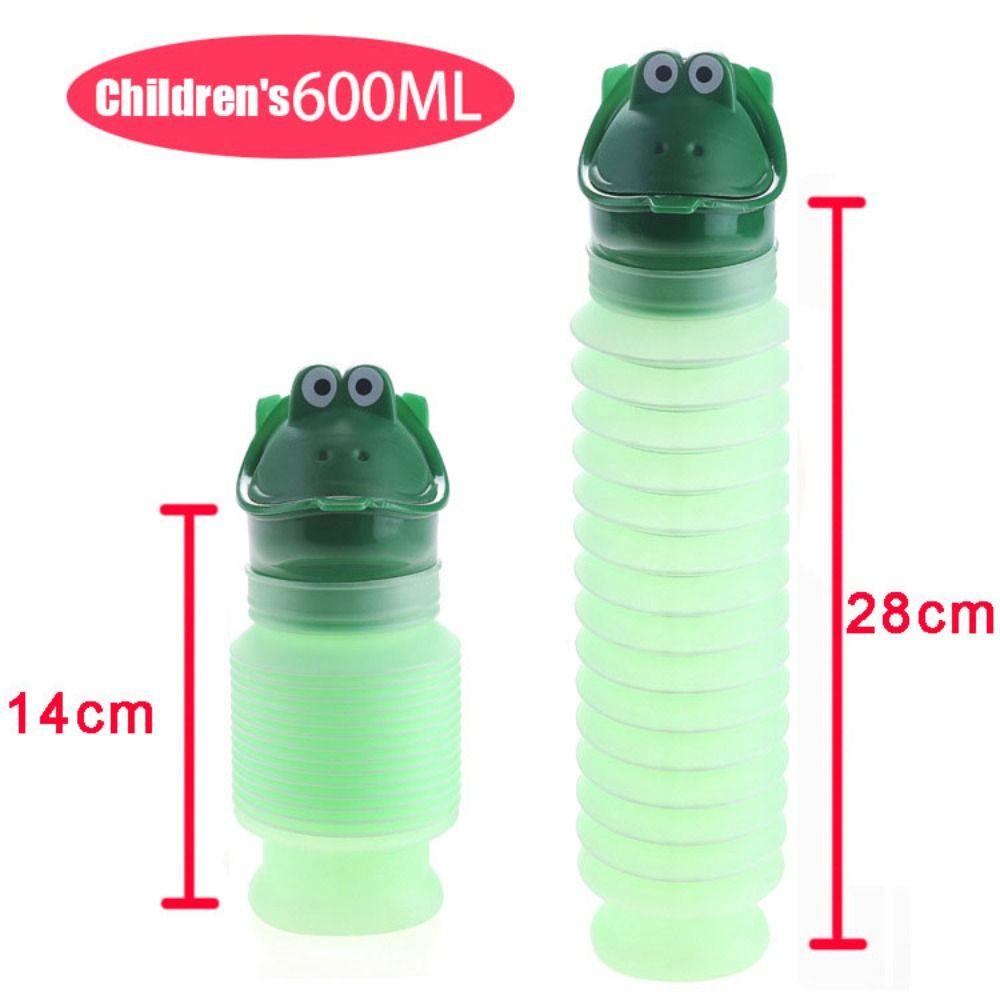 Adult Children Retractable Urinal Bucket Leak Proof Camp Urination Device Man/Woman