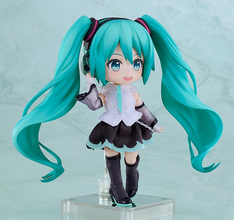Good Smile Company Кукла Нендороид Персонажи Пиапро Хацунэ Мику NT и Пластиковая Раскрашенная Подвижная Фигурка Без Масштаба Ткань, Магнит,