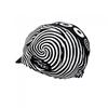 Cinelli FUTURA CAP SPIRAL Black White Free Size