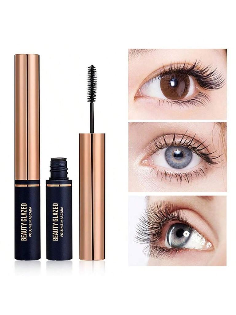 Густая, не размазывающаяся, длинная тушь для ресниц Cross-border Gold-plated Mascara