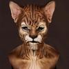 Хэллоуин канадские животные безволосая мрачная маска кошки танцевальная вечеринка забавная маска террор фэнтезийная игра латексные капюшоны латексная маска унисекс