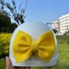 Fabric Motorcycle Helmet Bow Lightweight Electric Bike Tail Decor  Electric Bike Tail