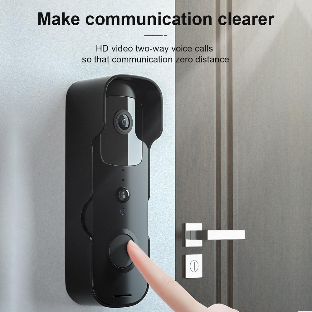 Smart Video Doorbell Home Wireless WiFi Doorbell Camera Waterproof Outdoor Doorbell Tuya App Smart