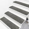 Non-Slip Stair Mat Self-adhesive Strong Adhesion Easy Installation No Cutting Reusable Different Embossing Stair Floor Treads Washable Dorm