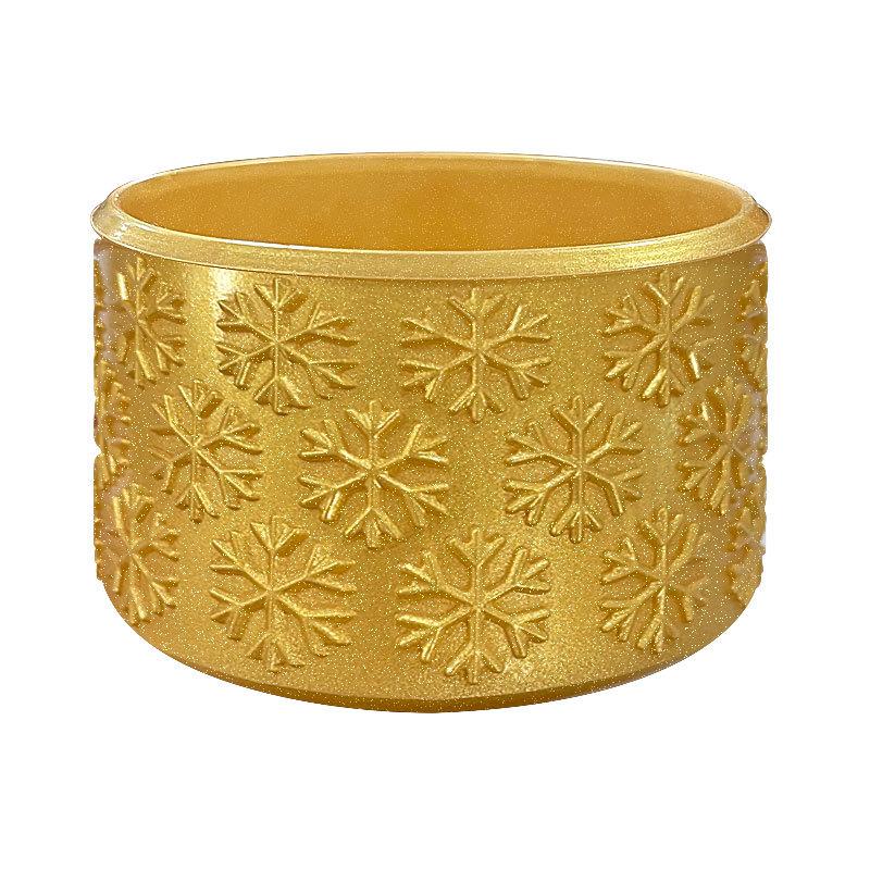 Christmas Snowflake Pattern Silicone Boot Sleeve Protective Water Bottle Bottom Bumper Silicone Cup Cover Compatible Stanley