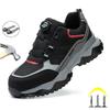 Fashion  Labor Safety Protection Shoes Sneakers Steel Toe Indestructible Construction Anti Smashing Male Working Footwear