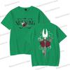 Hollow Knight Silksong Смешные Игровые Футболки Мужские Женские С Круглым Вырезом С Коротким Рукавом Y2K Топы Мультяшный Стиль Hollow Knight Унисекс Футболка