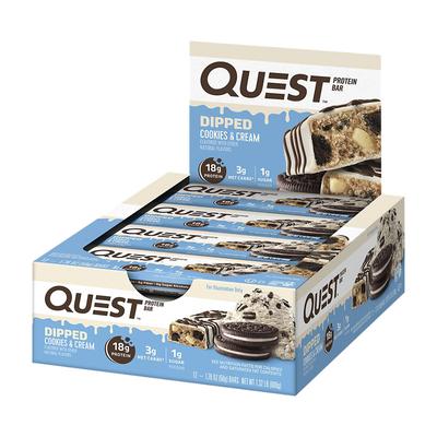 Протеиновый батончик в глазури Печенье и крем (12 баров), 1 комплект