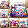 My Little Pony Bedding Sets Comforter Quilt Bed Cover Duvet Cover Pillow Case 2-3 Pieces Sets Kids Adult Size Home Decor