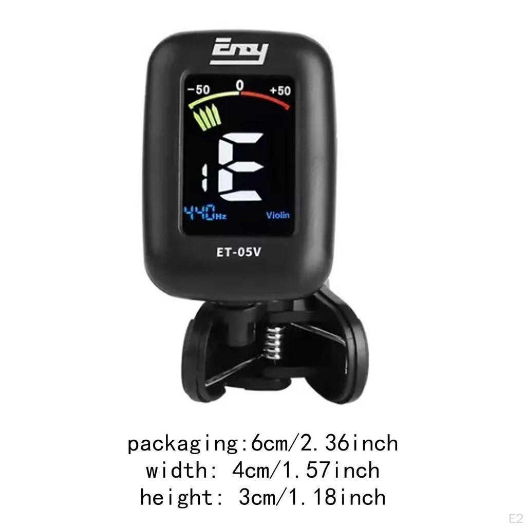 Guitar Tuner, Violin Tuner Clip On Tuner,Easy To Use,Portable,Professional,Fast & Accurate,for