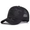 Fashion Letter M Embroidery Cotton Hat Men and Women Mesh Baseball Cap Outdoor Sun Protection Travel Caps Fishing Hats