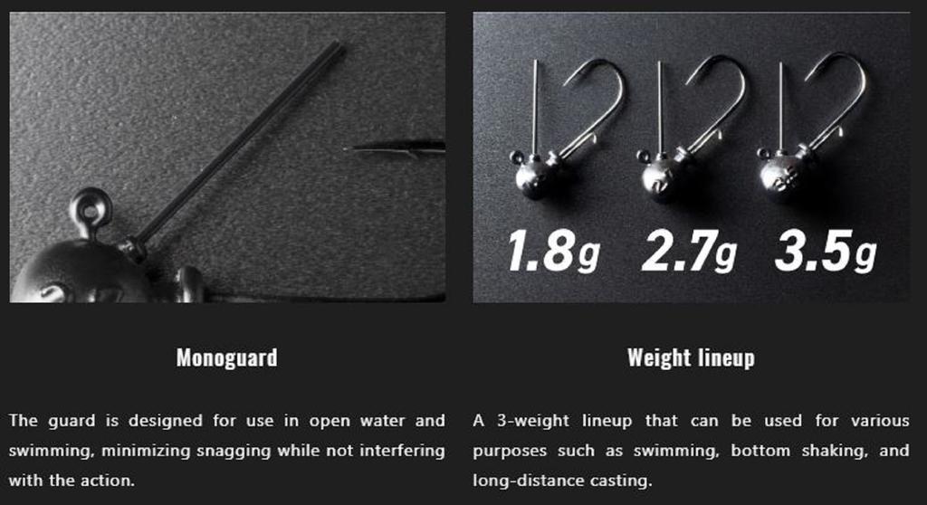 Jackall Джиг-джиг Shaggy 1,8 грамм Babataku Gogan Craw (2990 год)