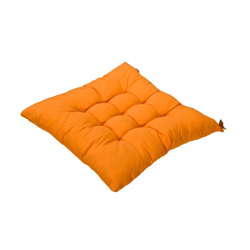 1PC Polyester Soft Cushions Solid Color Square Garden Chunky Home Textile Chair Cushion Thick Seat Pads Home Decoration