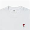 Ami Bfuts005 726 100 Ami De Coeur Small Heart Logo Public Short Sleeve Tee