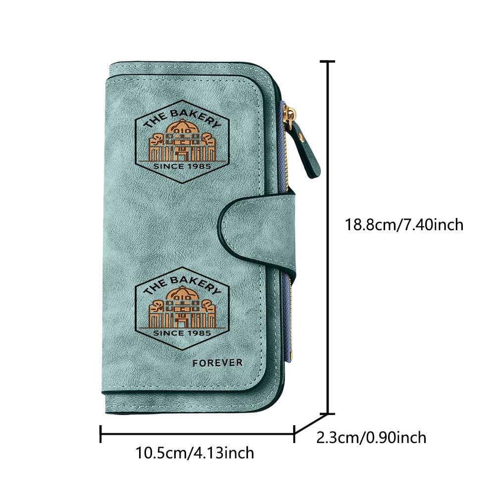 Unique San Pablo Church Men's Large Capacity Wallet with Business Card Slot and Cash Pocket, Suitable for Formal Occasions and Office Use, Ideal Gift