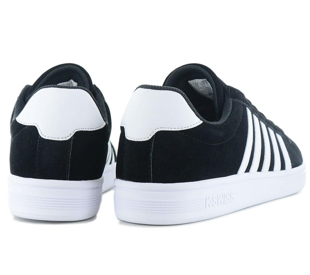 K-SWISS Court Tiebreak SDE - Мужские кроссовки из кожи черного цвета 07012-002-M ОРИГИНАЛ