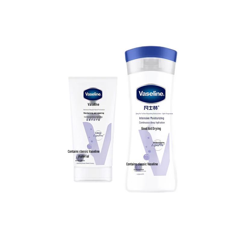 Vaseline Hand Cream and Body Lotion Set