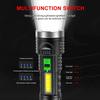 High Power Flashlight Fishing USB Rechargeable COB Torch IPX4 Waterproof Outdoor for Hiking Climbing Camping Emergency Lighting