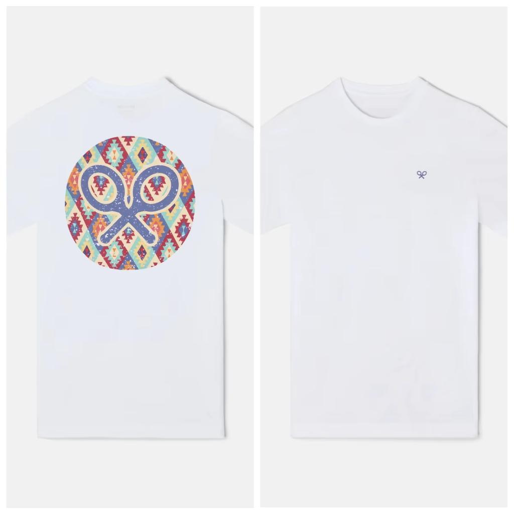 Tennis Season Abstract Court Retro Club Leisure Tshirt Cotton Graphic Tee Unisex Unisex Summer Streetwear