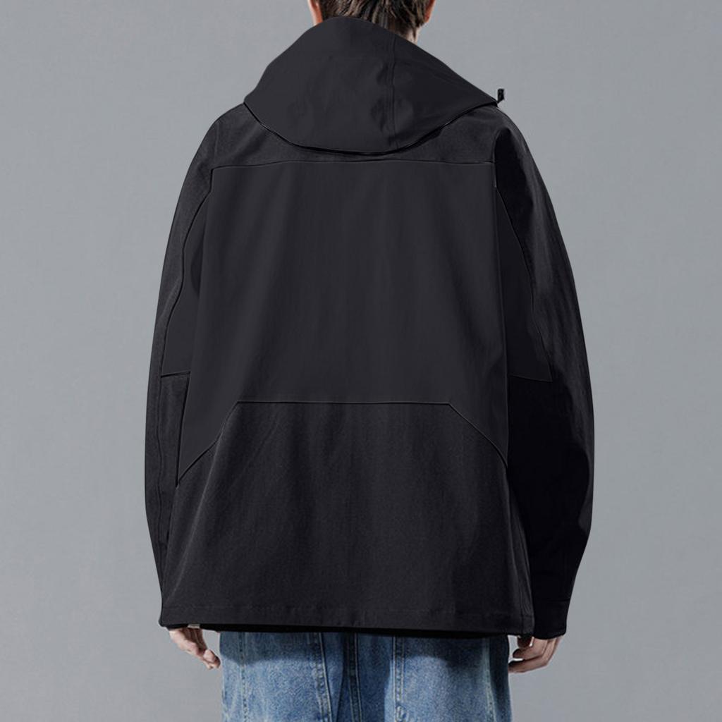 Men's Color Matching Jacket Fashionable And Casual Sportswear Mountaineering And Outdoor Couple Jacket