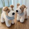 Cute Cute Fox Hunting Terrier Doll Standing Puppy Plush Toy Doll Girl Gift Pillow Doll