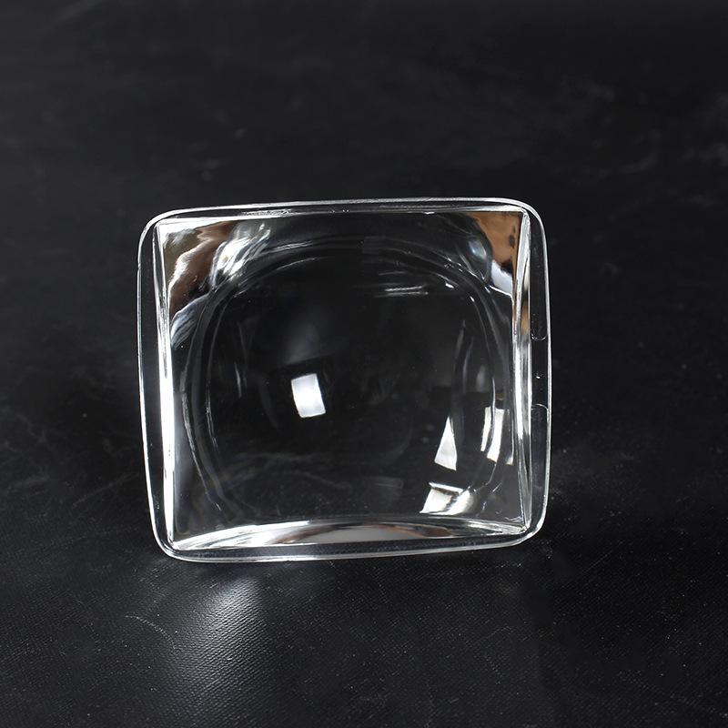 High Transmittance LED Car Light Convex Glass Lens Lampshade