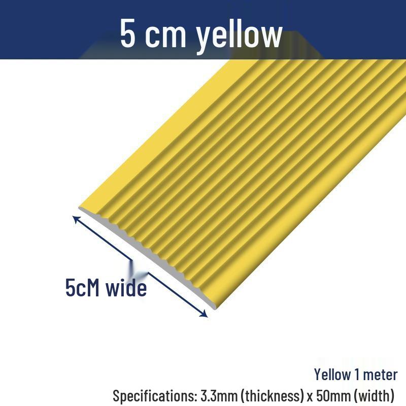 Самоклеящаяся ПВХ противоскользящая накладка на кромку ступени для детских садов