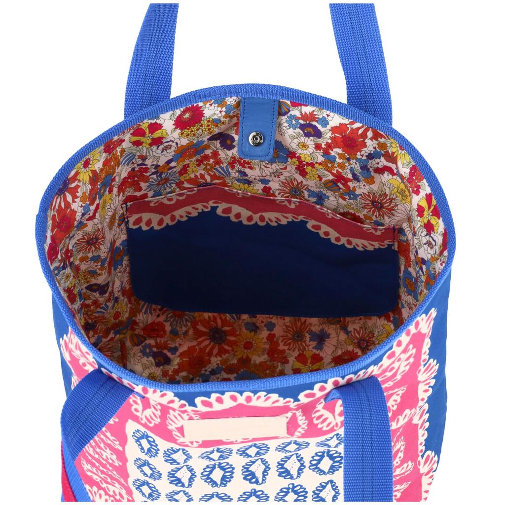 Сумка-тоут L Tsumori Chisato Алмазный Цветок Синяя