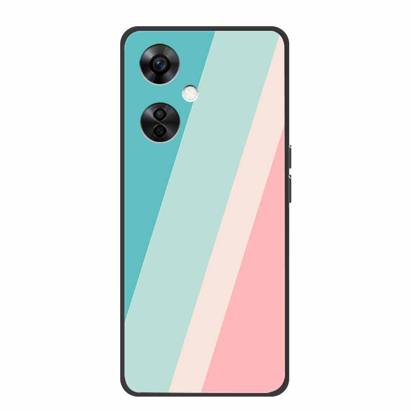 Чехлы для OnePlus Nord CE 3 Lite 5G Черный Силикон Мягкий Милый Кот Роза Чехол Для OnePlus Nord CE 3 5G Сердце Лев Роскошные TPU Чехлы