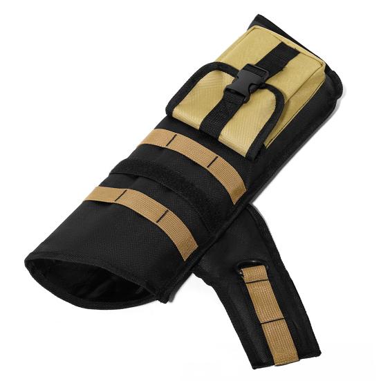 Колчан для стрел на бедро 4 тубы Поясной колчан для лука с регулируемым поясным ремнем для блочного лука, рекурсивного лука, стрельбы по мишеням