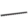 Lawn Edging 10 pcs 102 x 4 x 4 cm Steel Black