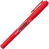 Ручка-карандаш Mitsubishi Pencil на водной основе Plocky Twin Extra Fine PM120T.15 красного цвета, 10 шт.