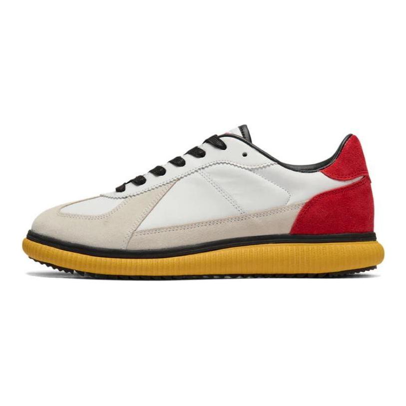 ONITSUKA TIGER Delecity L Белые Классические Красные Кроссовки 1183C217-101