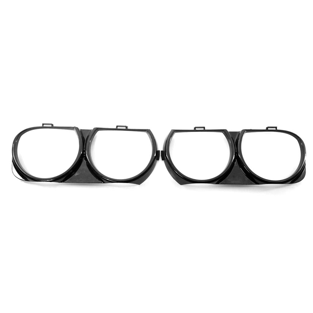 2pcs Front Lamp Headlight Bezel Trim Replacement for Dodge Challenger 2015-2021 Left & Right