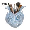 Makeup Brush Holder Holder, with Thickened Stable Base, Fairies Decor Silk Desktop Storage Box Texture Box, for Dressing Table Pens And Cosmetics