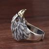 Gift Eagle Open Ring Silver Finger Decorations New Vintage Rings