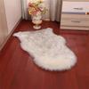 Плюшевый ковер с длинным ворсом, коврик неправильной формы, имитация шерсти, ковер прикроватный, коврик для сиденья
