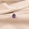 Amethyst Gemstone 925 Sterling Silver Jewelry Handcrafted Stylish Ring For Girls CZR-10-8