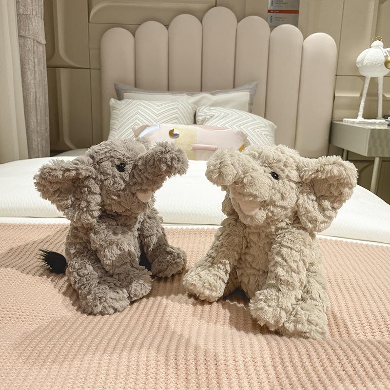 Плюшевый слон бархатный скандинавский кукла зоопарка