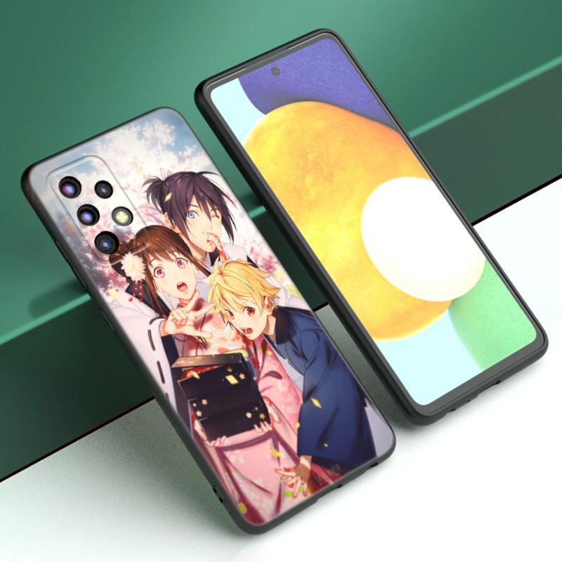 Чехол для телефона Anime Noragami для Samsung A04 A21 A30 A50 A52 S A13 A14 A22 A23 A32 A53 A73 5G A11 A12 A31 A33 A51 A70 A71 A72
