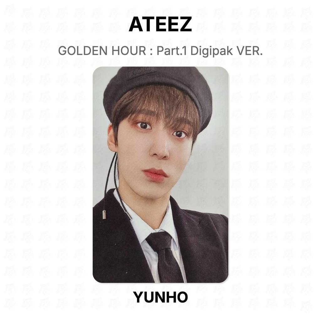 ATEEZ ЗОЛОТОЙ ЧАС : Часть 1 Digipak ВЕР. Официальная фотокарта