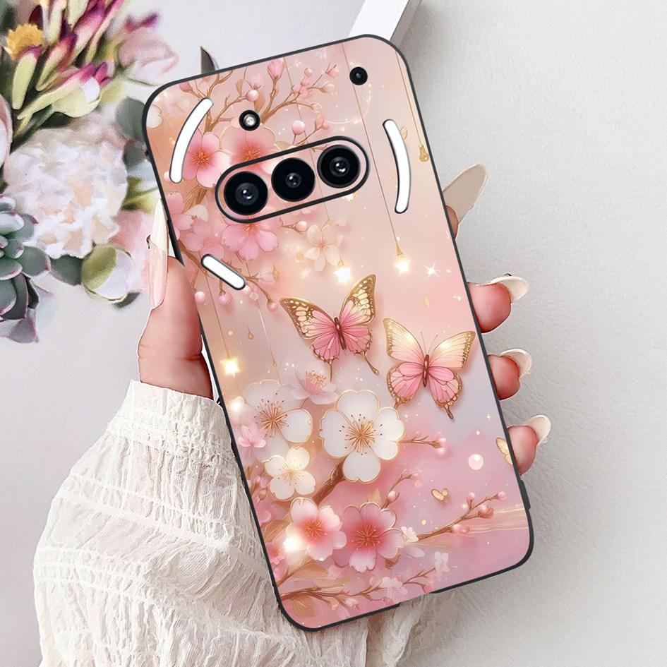 Чехол для Nothing Phone 3A 2025 A059 Модный Цветочный Кошки Мультяшный Силиконовый Мягкий Ударопрочный Чехол для Nothing Phone3A 3A Pro Бампер