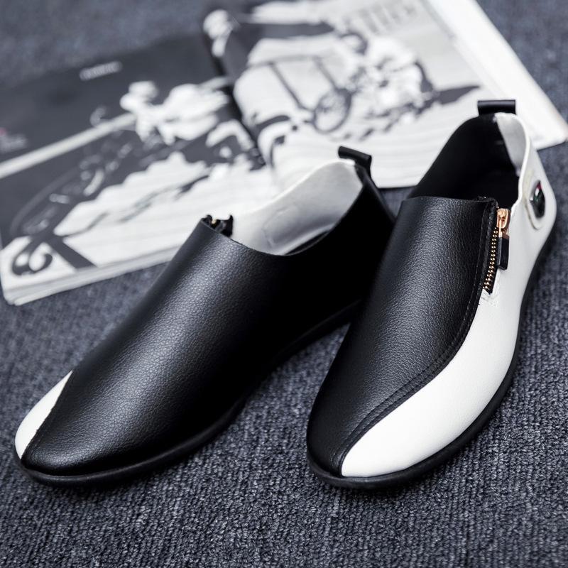 Peas Shoes Men's Tide Shoes A Pedal Lazy Leisure Men's Shoes